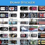 HD-081 Colorful Design Printing Bomb Sticker Vehicle Body Decoration thumbnail-4