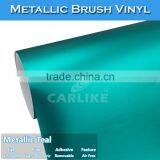 CARLIEK 1.52x20M Metallic Brushed Vinyl Auto Wrap Sticker thumbnail-5