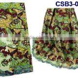 CSB3-005 Wholesale New Design African Wax Lace Fabric Making Night Party Dress thumbnail-4