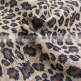 Black Coffee Leopard Pattern Mesh Shiny Mesh Spandex Nylon Clothes thumbnail-3