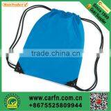 Customized nylon drawstring sport bag with custom logo