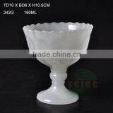 New Jade-like Glass Ice Cream Cup thumbnail-1