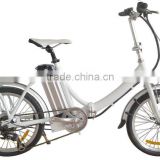 moped ultralight battery operated leisure bike low frame folding electric bicycle