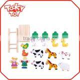New Design Educational Miniature Wooden House Crafts Diy Animal Toy thumbnail-2