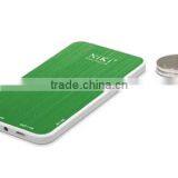 6mm The World Thinnest Dual Micro USB Power Bank 2000mah, Made Of Brushed Antifingerprint Aluminum Enclosure