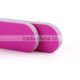 Fashion Attractive Custom Neon Pink Sponge Nail Polish Buffer Double Sides Neon Nail File thumbnail-5