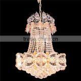 China Supplier Cheap Crystal Led Remote Control Chandelier for Home Lighting thumbnail-1