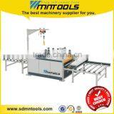 Wood texture paper / pvc sticking machine