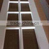 White Painted Arched Interior French Door With Glass & MDF Panel thumbnail-4