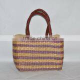 Vietnam Handicraft Seagrass Basket Bag for Women