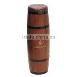 Made in China Pine Personalized Brown Wooden Wine Barrels Box thumbnail-1
