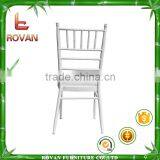 Good Quality Chiavari Chair Iron Tiffany Chair White Color Wedding Chair thumbnail-4