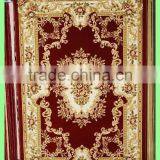 Floral Red Wilton PP Hotel Rooms Carpet Designs With High Quality thumbnail-4