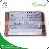 HOUSESTAR KITCHEN SINK COLANDER Rectangular Colander Tableware Colander Stainless Steel Rice Colander Rectangular Sieve thumbnail-4