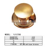 China cabinet hardware, knob, home cabinet gold knob