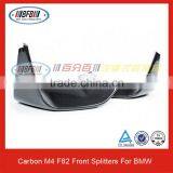 For BMW M Series F82 M4 Carbon Fiber Apron Auto Front Bumper Splitters thumbnail-4