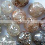 Earthmined Opaque Icy Rose Cut Diamonds