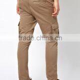2015 Khaki Wholesale Mens Cargo Pants With Side Pockets JXH022 thumbnail-4
