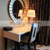 stainless steel hotel round metal wall decoration hotel project furniture