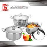 6pcs Cookware Set Stianless Steel Cooking Pot thumbnail-1