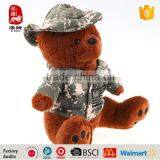 Realistic Bear Costume Plush Toy Soft Amry Teddy Bear thumbnail-2