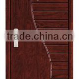 High quality Steel wood aromred door flat design