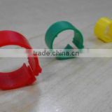 colorful plastic clips ring for pigeon chicken poultry chook tiny bands