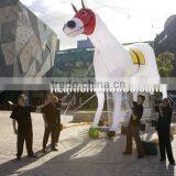 Giant Inflatable Clear Horse for Advertising Decoration