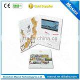 2014 Wholesale Video Cards, USB Video Booklet / LCD Video Brochure for Wedding