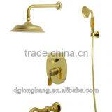 Bathroom Rain Shower Set rain shower luxurious wall-mounted single lever rain shower set