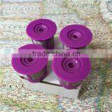 Christmas Gift 4 Pack New Eco-friendly Purple Reusable K Cup Filter for Keurig 2.0 thumbnail-5