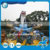Amusement Park Fight Shark Rides / Theme Park Outdoor Shooting Game thumbnail-3