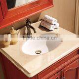 WTS-8222 Asian Bathroom Furniture Single Sink Red Bathroom Vanity Cabinets With Floating Option Countertop thumbnail-2