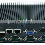 Fanless IPC Embedded Computer With AMD T56N 4 COM 2 Gigabit Lan Low Power DC 12V COM2 Supports RS485 RS422 Features thumbnail-2