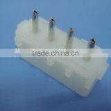 5.08mm Pitch Vertical PCB Mounting Orientation Wire to Board Pin Header Connector TE 4 Pin Connector Tyco 350424-1 thumbnail-6