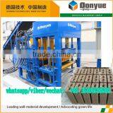Allibaba Com New Products Qt4-25 Semi-automatic CHB Block Making Machine With Low Investment