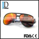 Most Popular Fashionable Red Lens Carbon Fiber Sunglasses For Women thumbnail-3