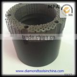 M14 Connection Dry Diamond Core Drilling Rock Bits with Side Protection