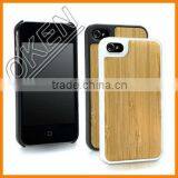 Durable ECO Customized Fine Quality Bamboo Case for Iphone Recycled Material thumbnail-6