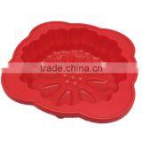 Round Flower Cake Baking Silicone Mold Cake Decorating Dessert Pan Halloween Pumpkin Cake Pan thumbnail-1