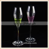wholesale Handmade Clear decorative champagne glasses