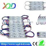 Shenzhen High Brightness DC12/24V Waterproof SMD 4L Waterproof Led Pixel 5050 RGB Led Module Light