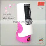 Fast Heat Portable Mini PTC Ceramic Fan Heater thumbnail-1