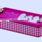 Two Layer Special Design Metal Tin Pencil Case,tin Pencil Box for Kids