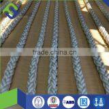 48mm Polyester Rope 8 Strand Marine Rope for Mooring and Berthing Ship/vessel/boat thumbnail-3