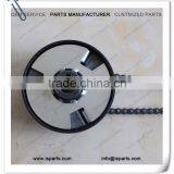 Racing Clutch #219 and 219 Chain 20T 3/4" Bore For Mini Bike Go Kart thumbnail-1