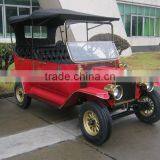 Graceful Antique 48V Golf Course Electric Passenger Vintage Car With Door thumbnail-1