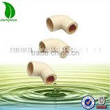 CPVC pipe fitting with brass thread female elbow 90 degree