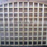Wooden Garden Trellis, Outdoor Wooden Fence, Square Wooden Lattice/trellis Square thumbnail-2
