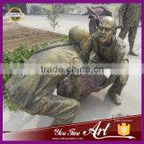 Brass Street Man Statues for Sales thumbnail-2